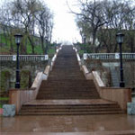 каменная лестница в Таганроге