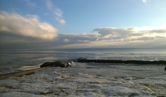Таганрог лед на море